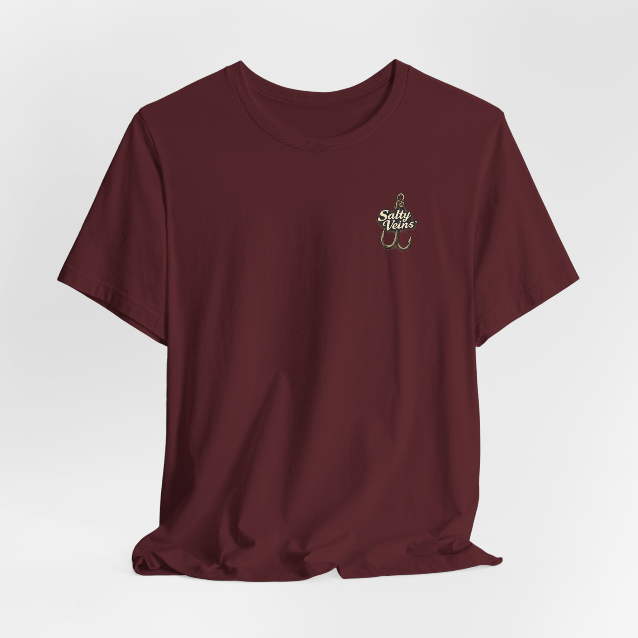 Salty Veins Hooked on the Salt Beach House Tee
