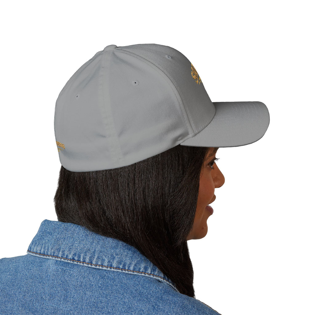 Casquette brodée Salty Veins — Chapeau fermé Beach Life