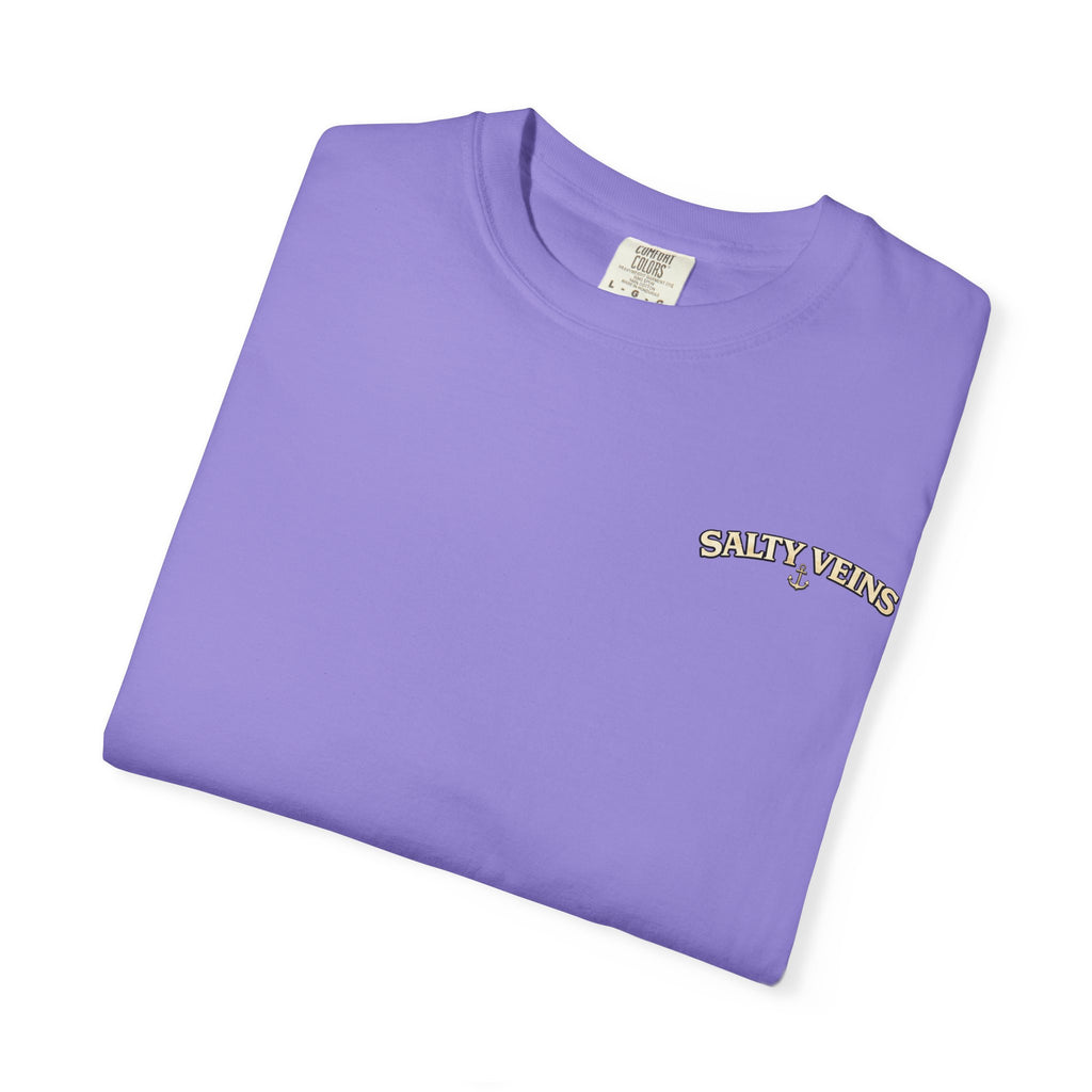 Salty Veins Skull Captain Tee