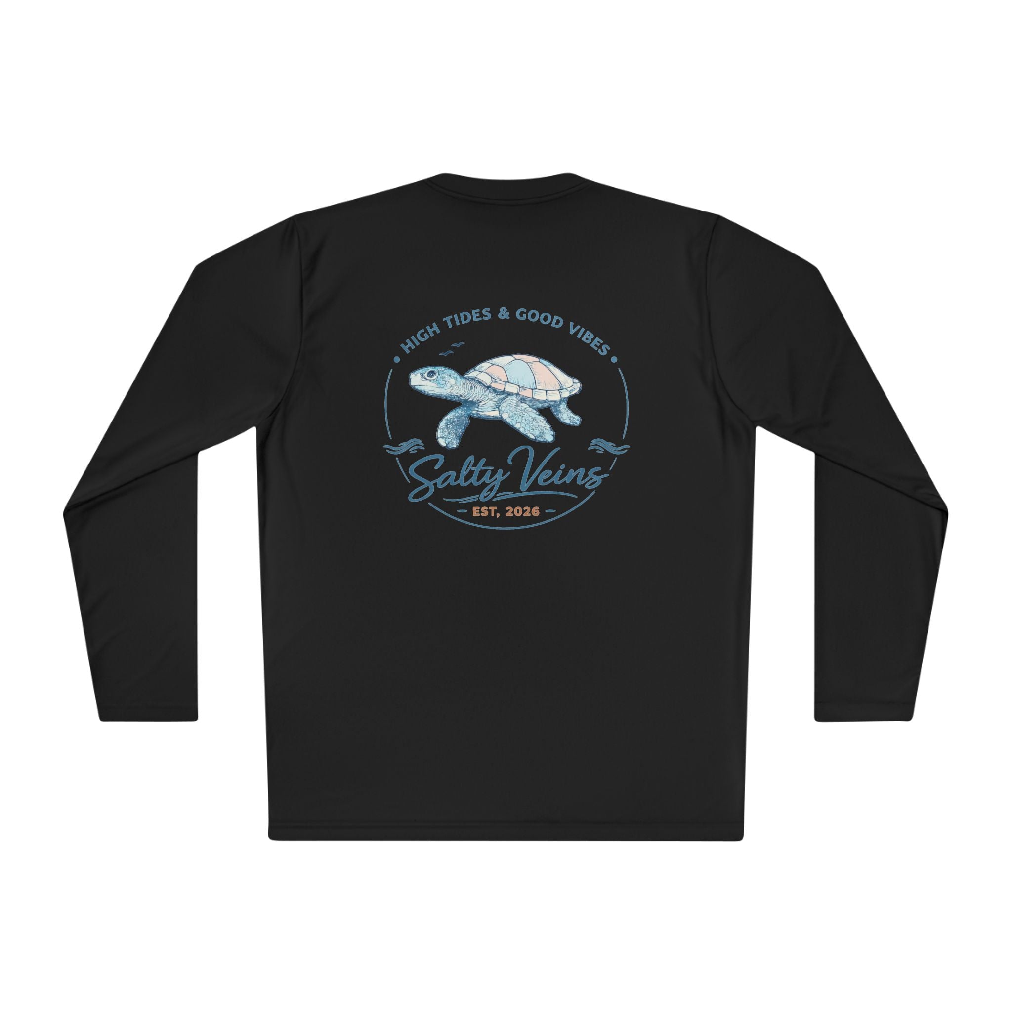 Salty Veins Sea Turtle Long Sleeve