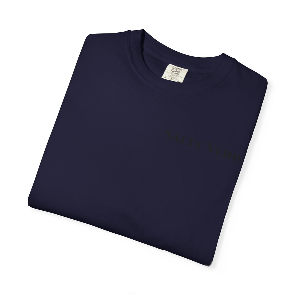 Salty Veins Beach Scene Tee