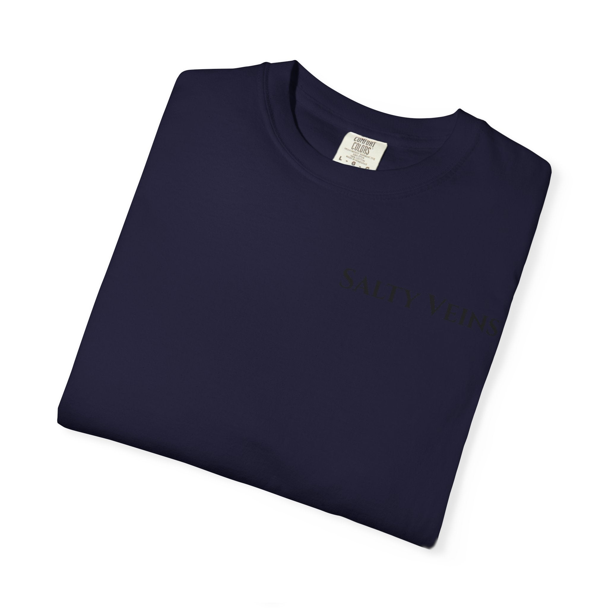 Salty Veins Beach Scene Tee