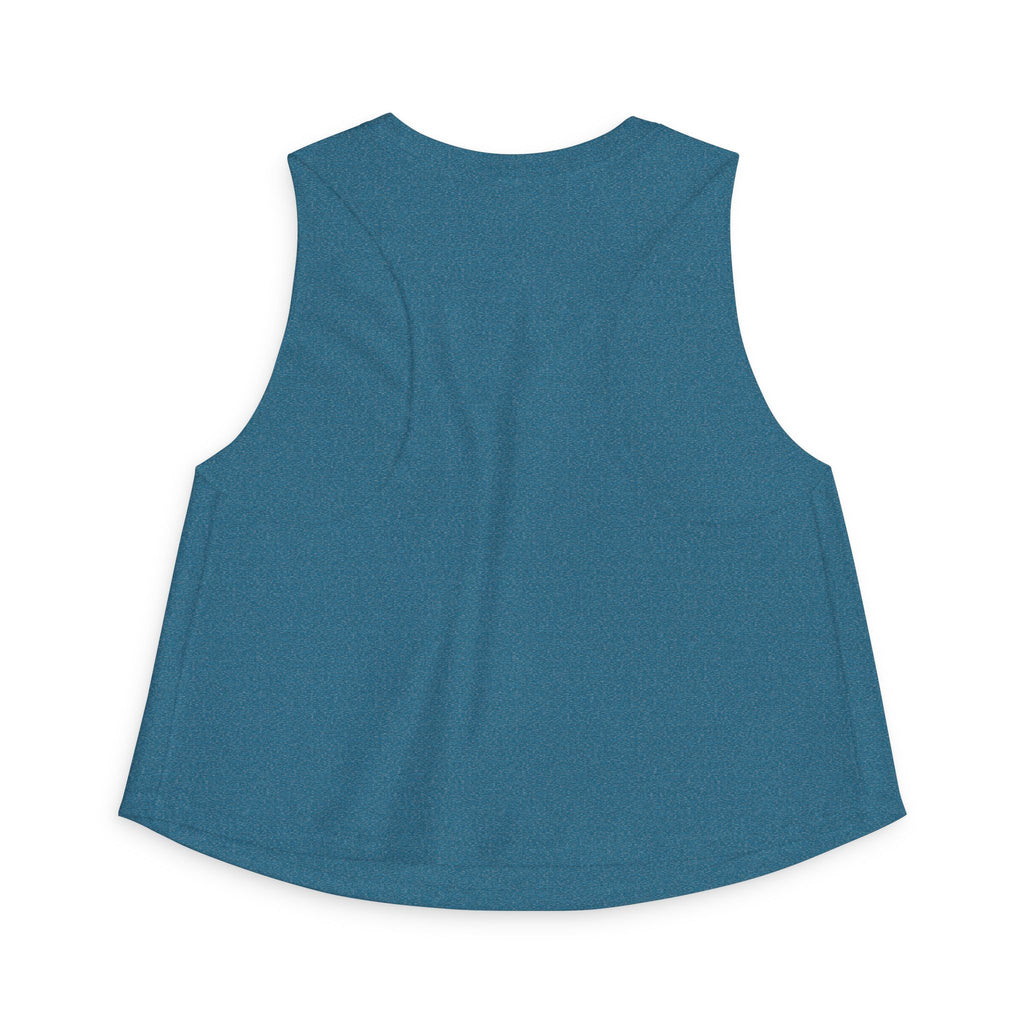 Salty Veins Crop Top — Nautical Women's Sea-Inspired Tank