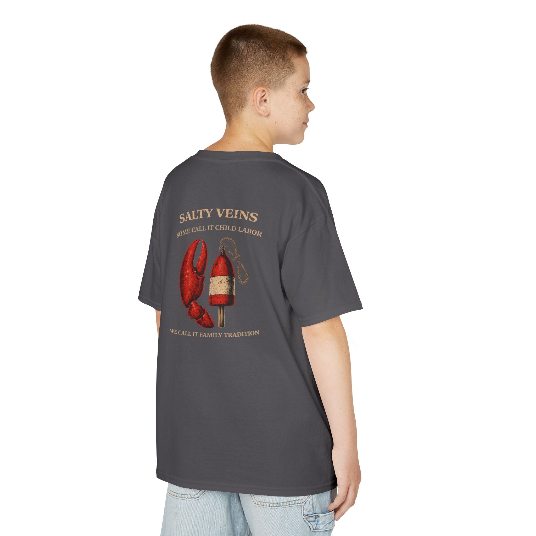 Kids Tee — Salty Veins Family Traditions Kids Tee
