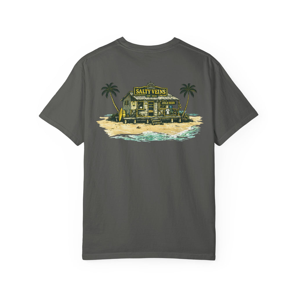 T-shirt Salty Veins Beach Shack