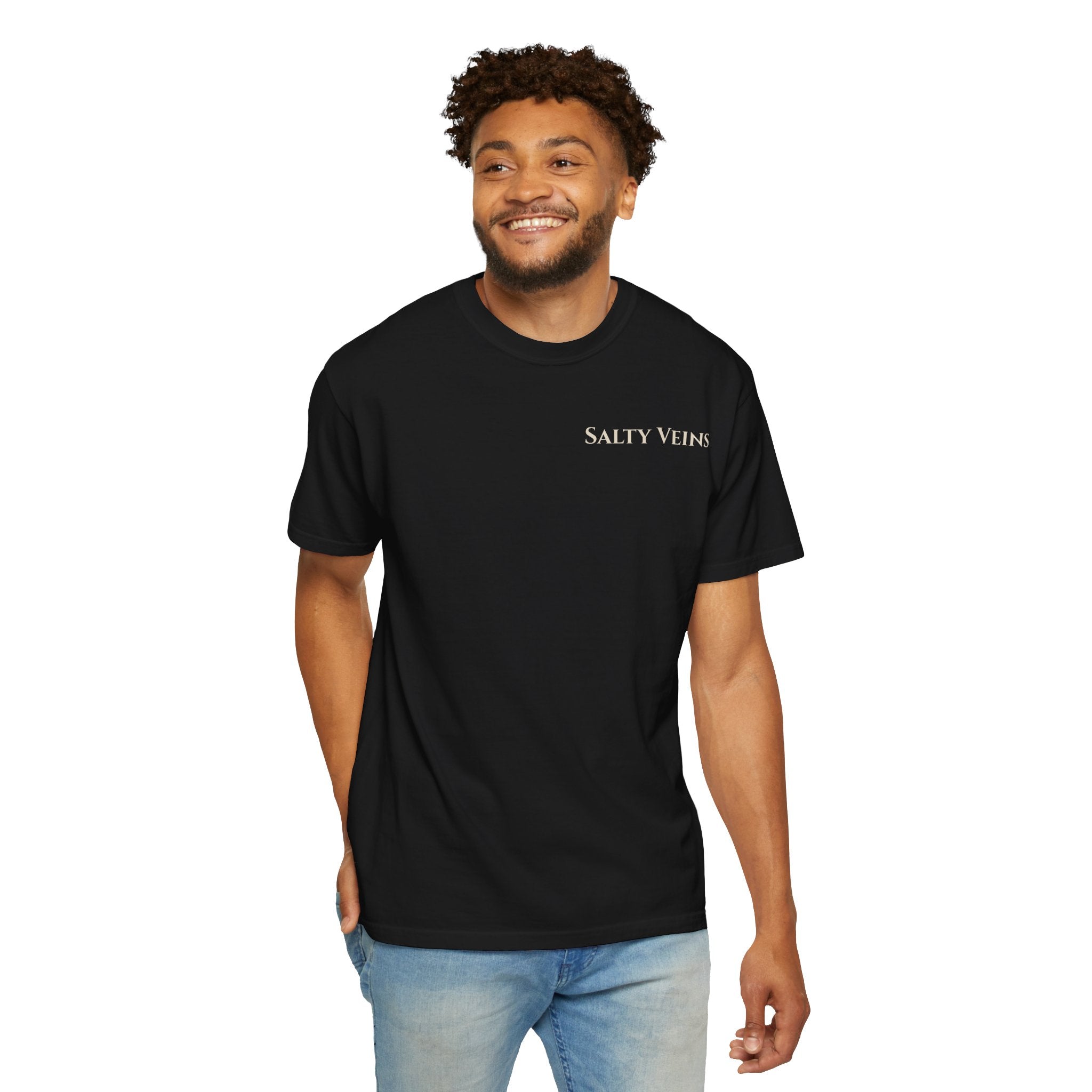 T-shirt Salty Veins Conçu pour la Mer