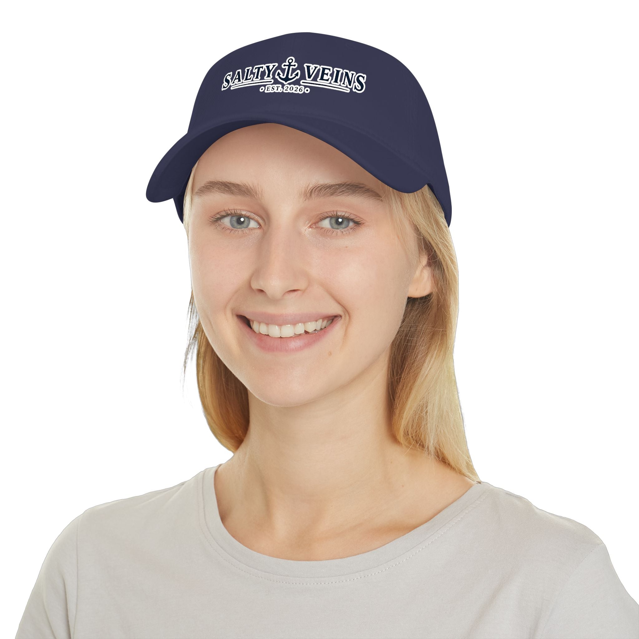 Salty Veins Low-Profile Baseball Cap