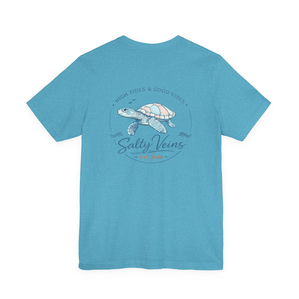 Salty Veins High Tides & Good Vibes Tee