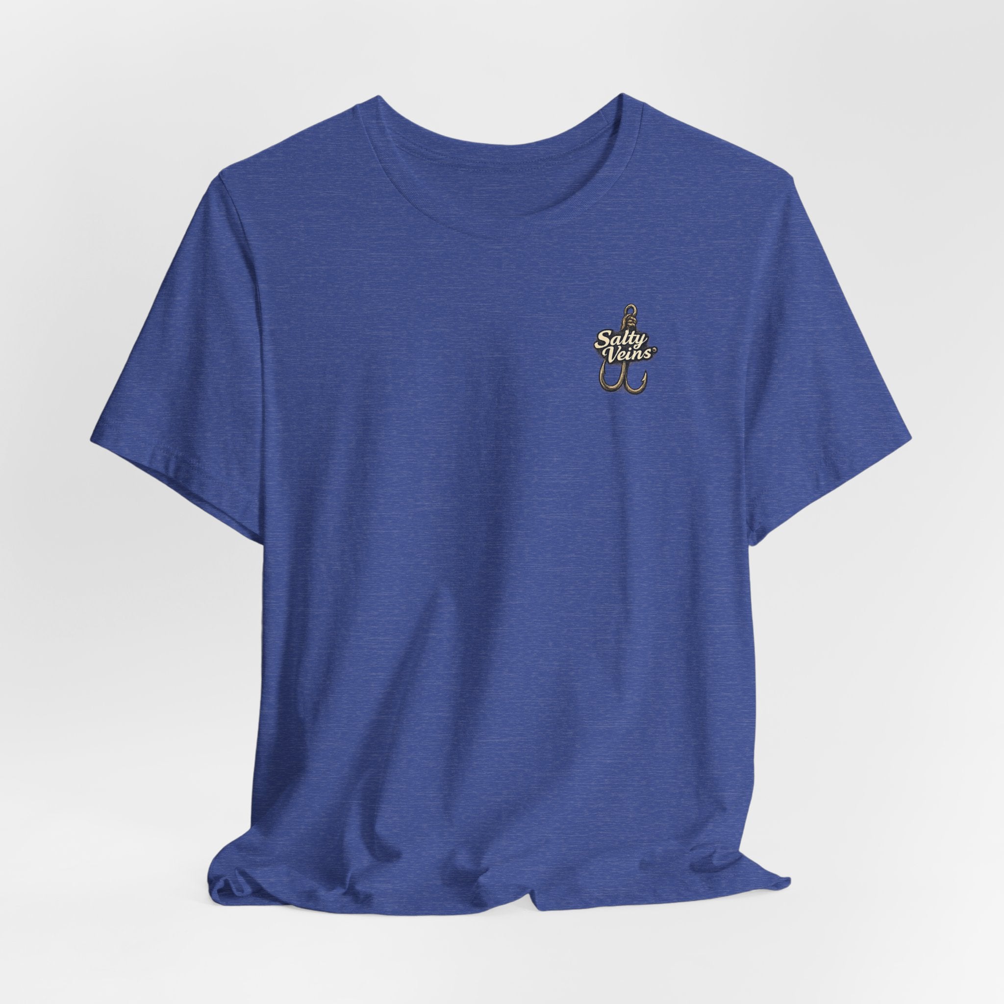 Salty Veins Hooked on the Salt Beach House Tee