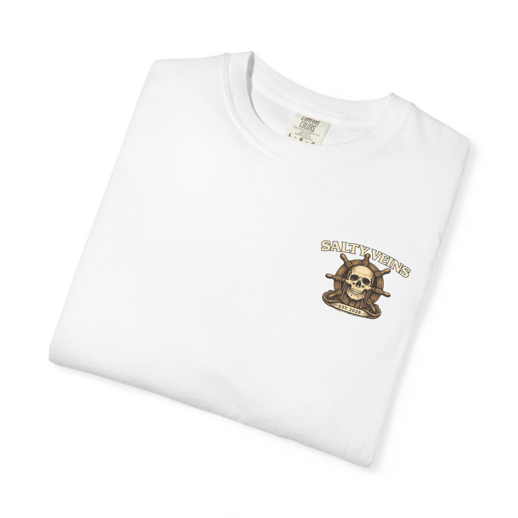 T-shirt Crâne & Casque Salty Veins