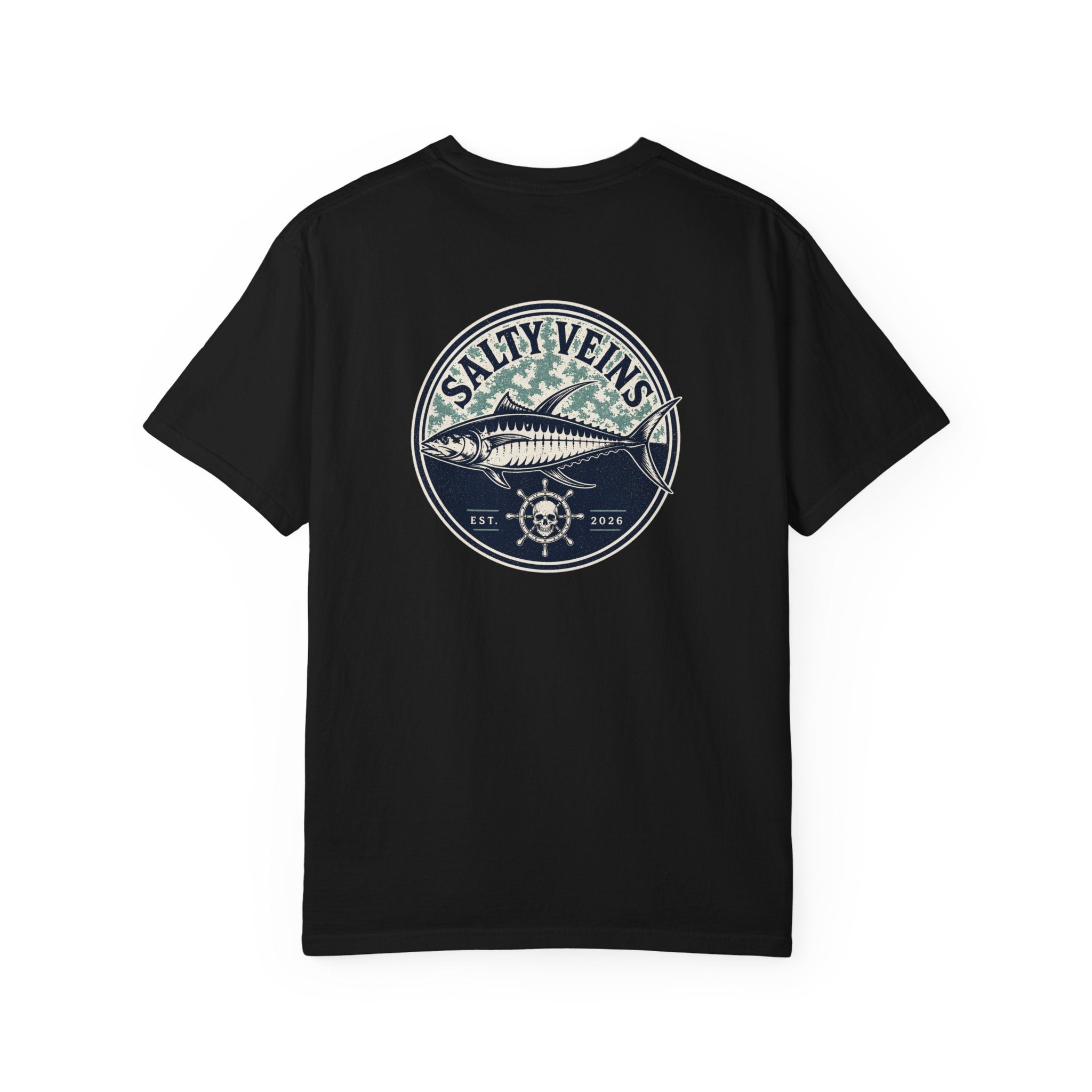 Salty Veins Tuna Fish Tee