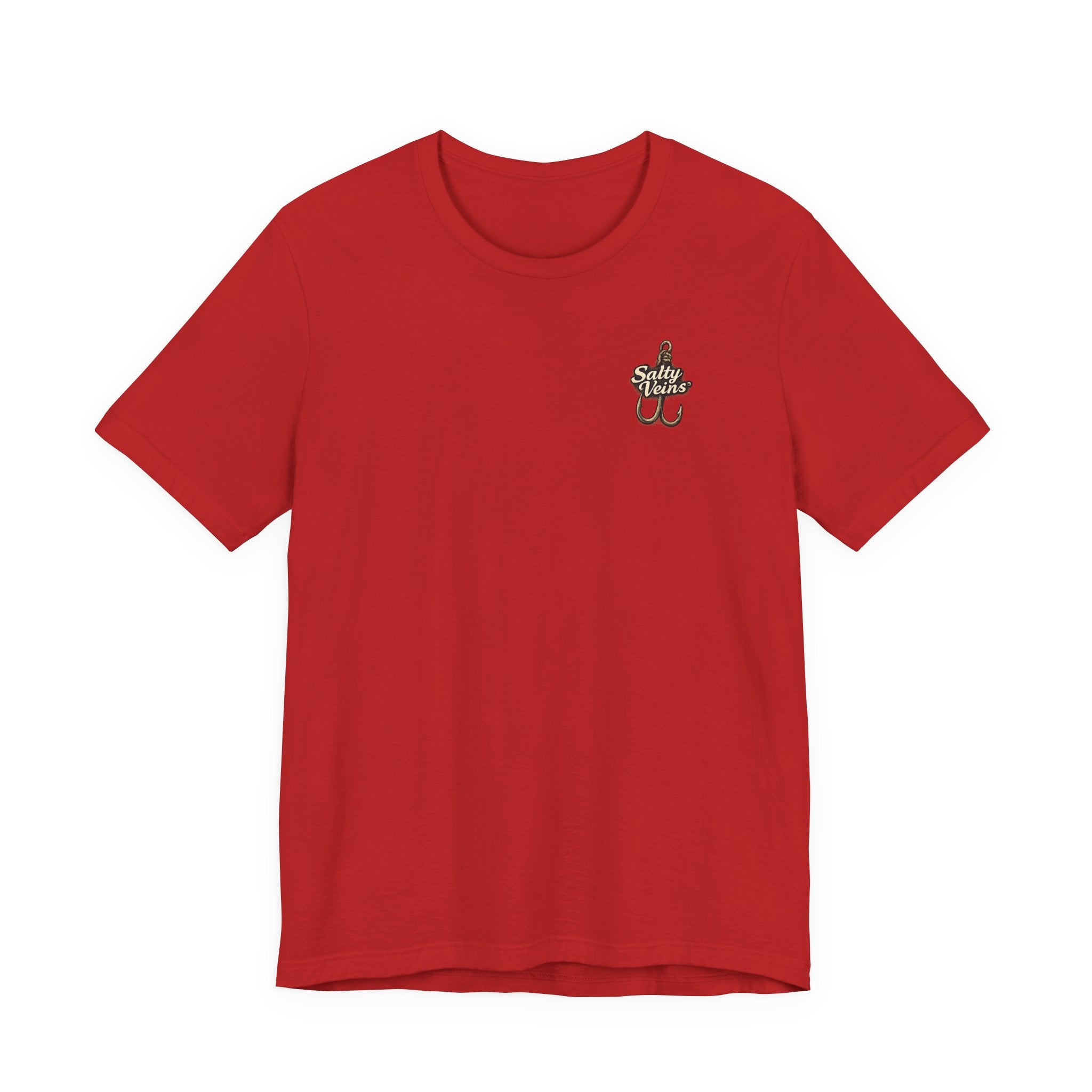 Salty Veins Hooked on the Salt Beach House Tee