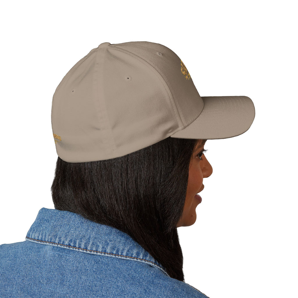 Casquette brodée Salty Veins — Chapeau fermé Beach Life