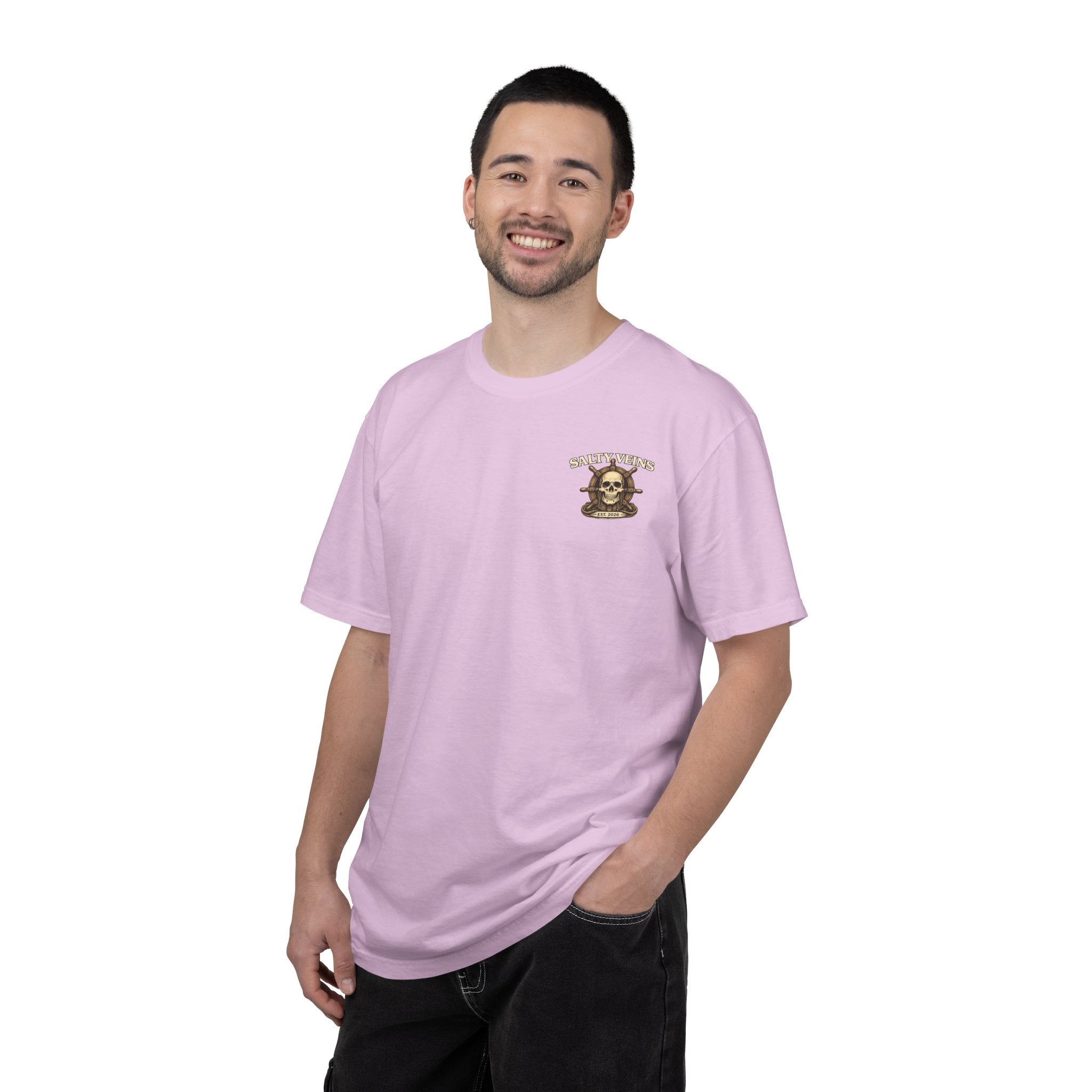 T-shirt Crâne & Casque Salty Veins