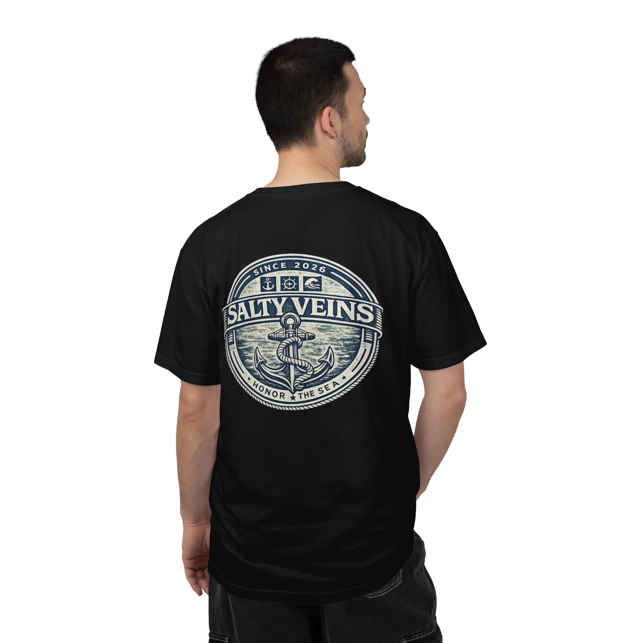 Salty Veins Honor the Sea Tee