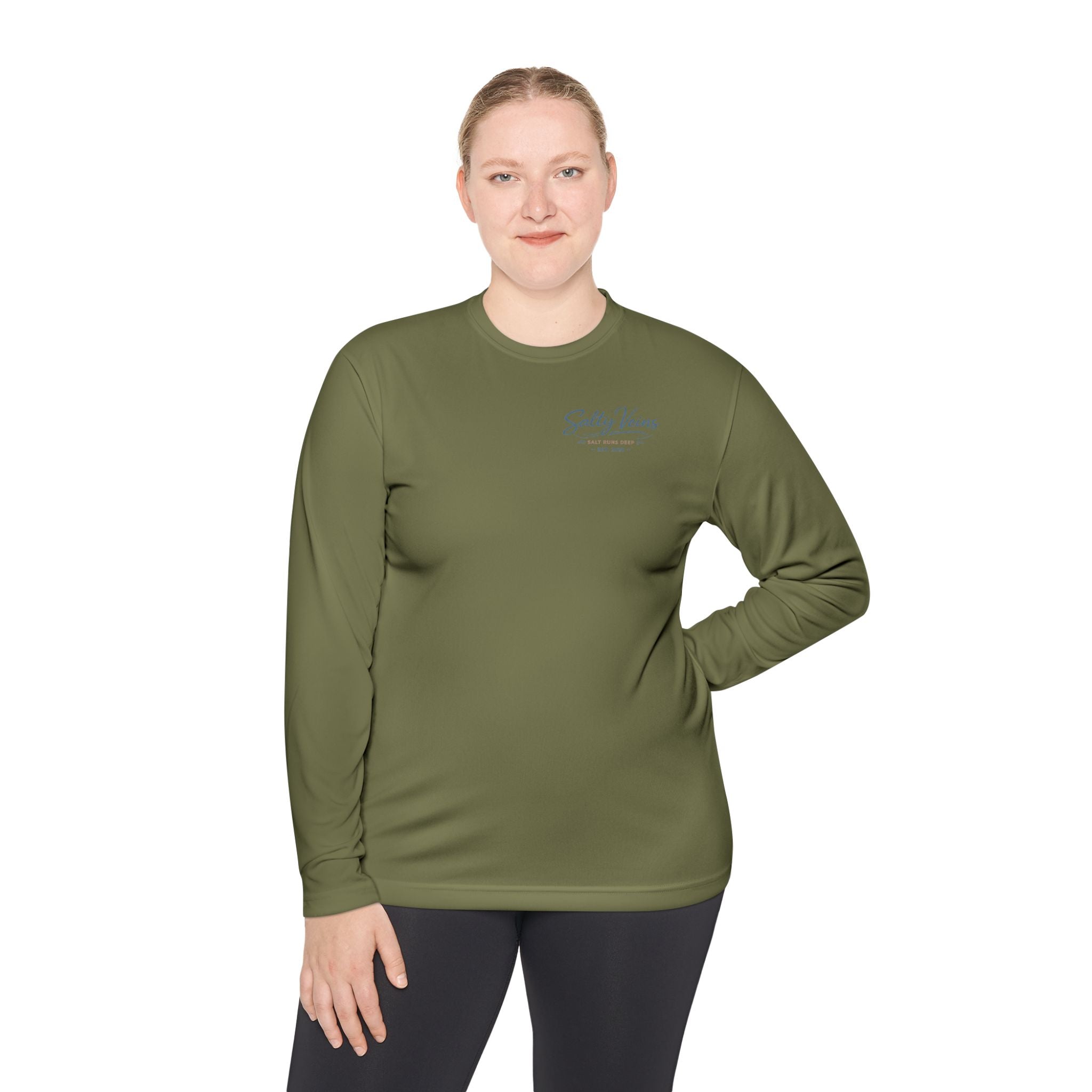 Salty Veins Sea Turtle Long Sleeve