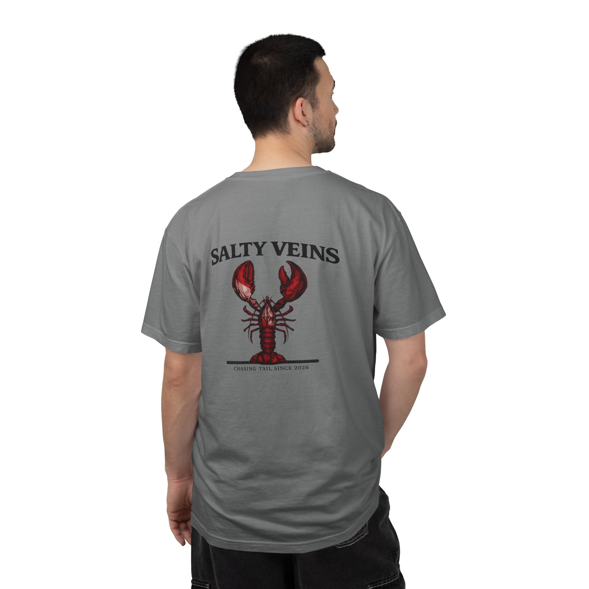 Salty Veins Lobster Tee