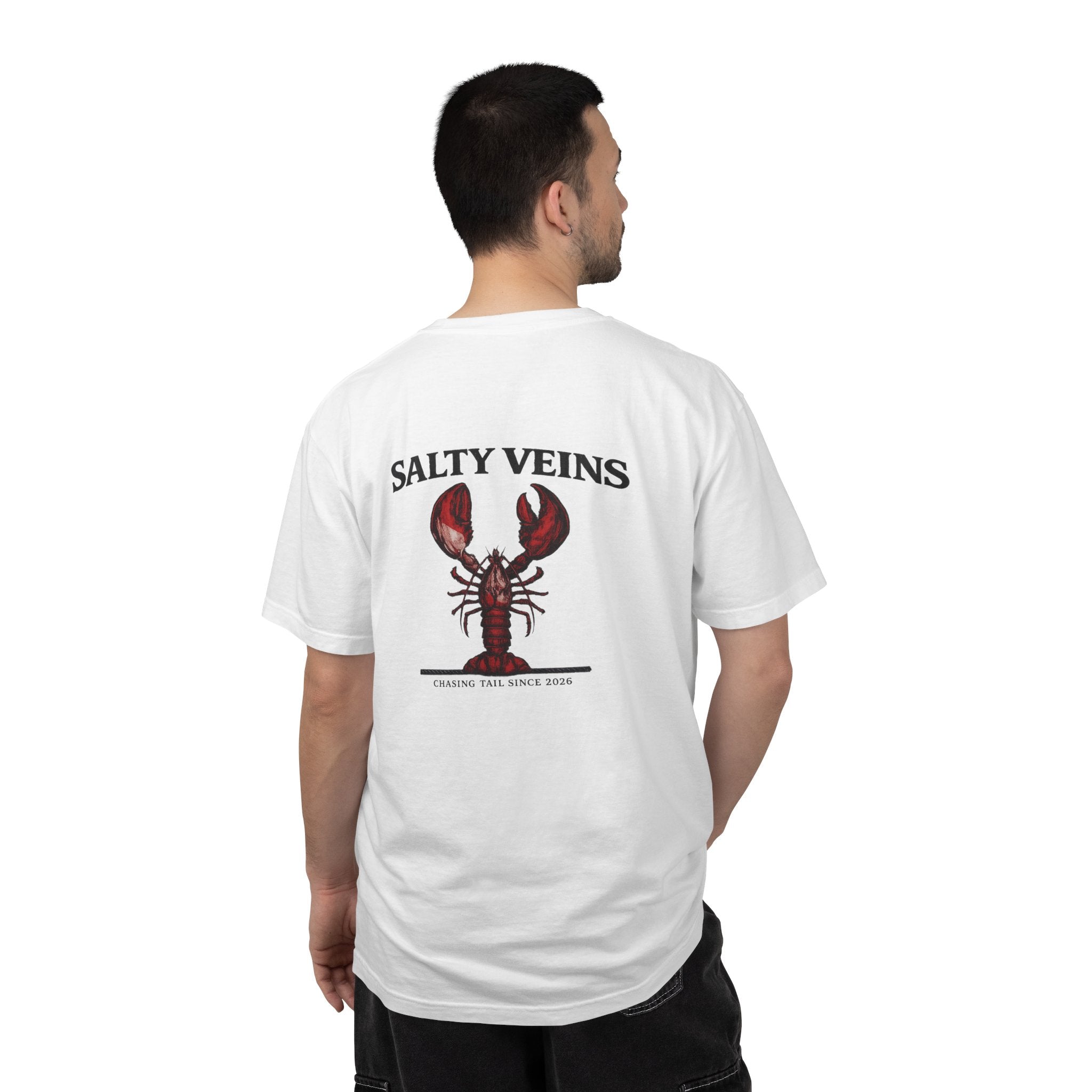 Salty Veins Lobster Tee