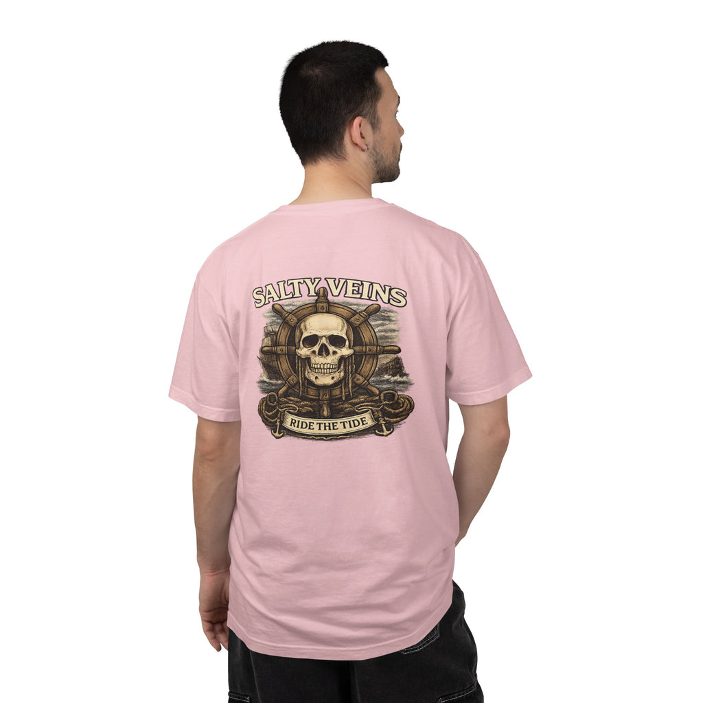 T-shirt Crâne & Casque Salty Veins