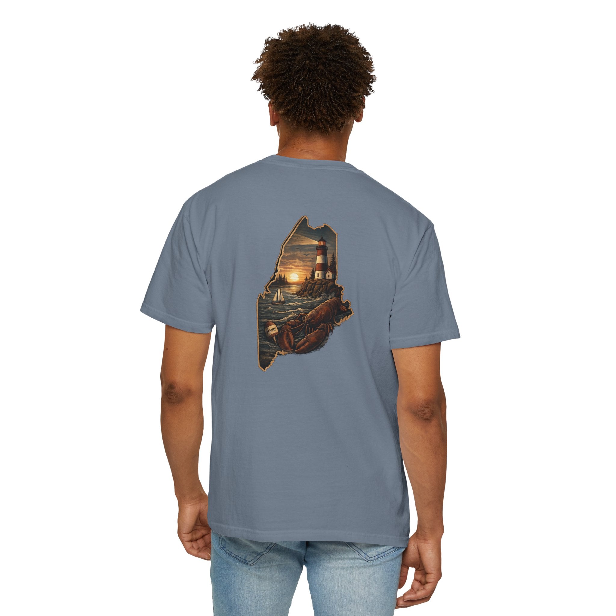 Salty Veins Maine Tee