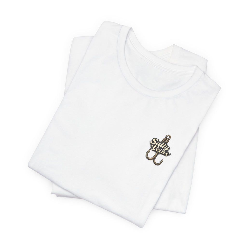 Salty Veins Hooked on the Salt Beach House Tee