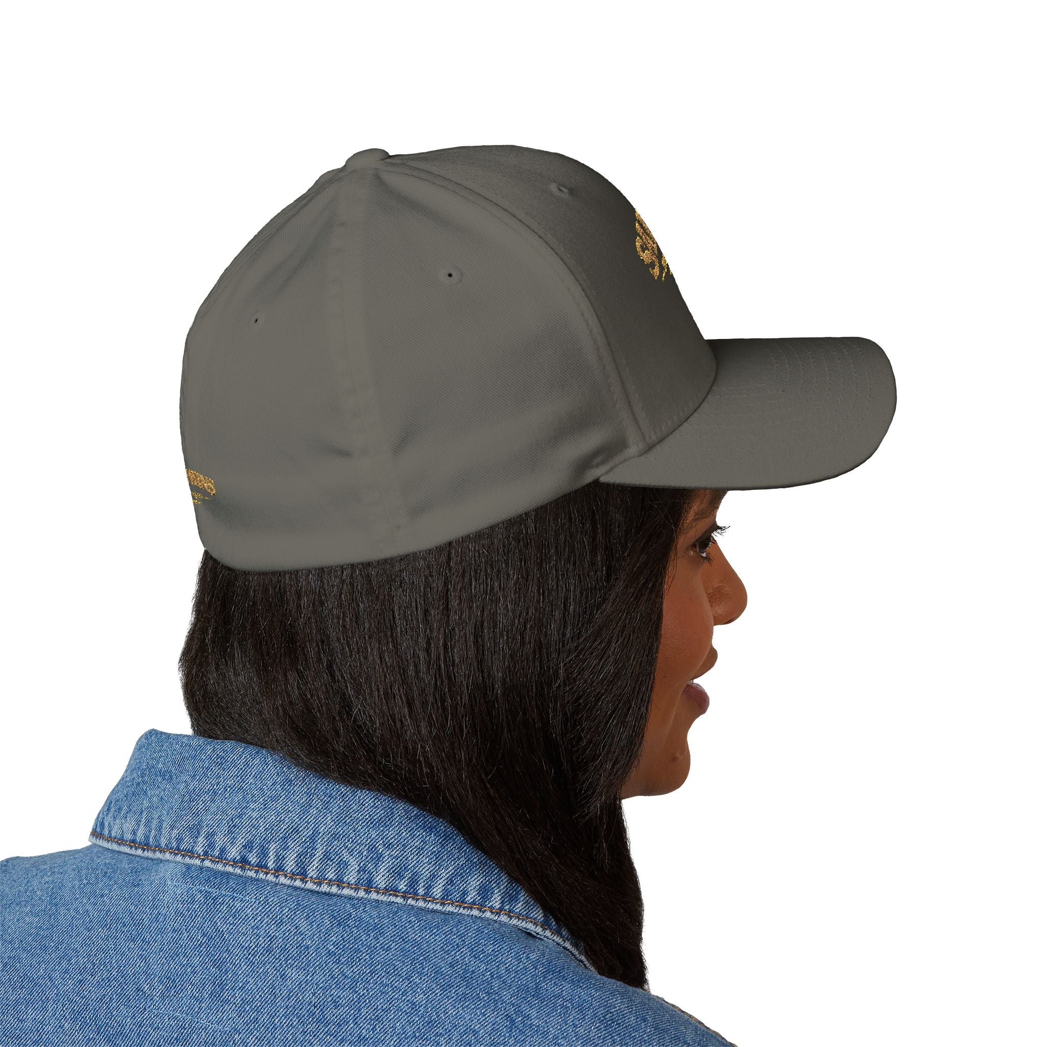Casquette brodée Salty Veins — Chapeau fermé Beach Life