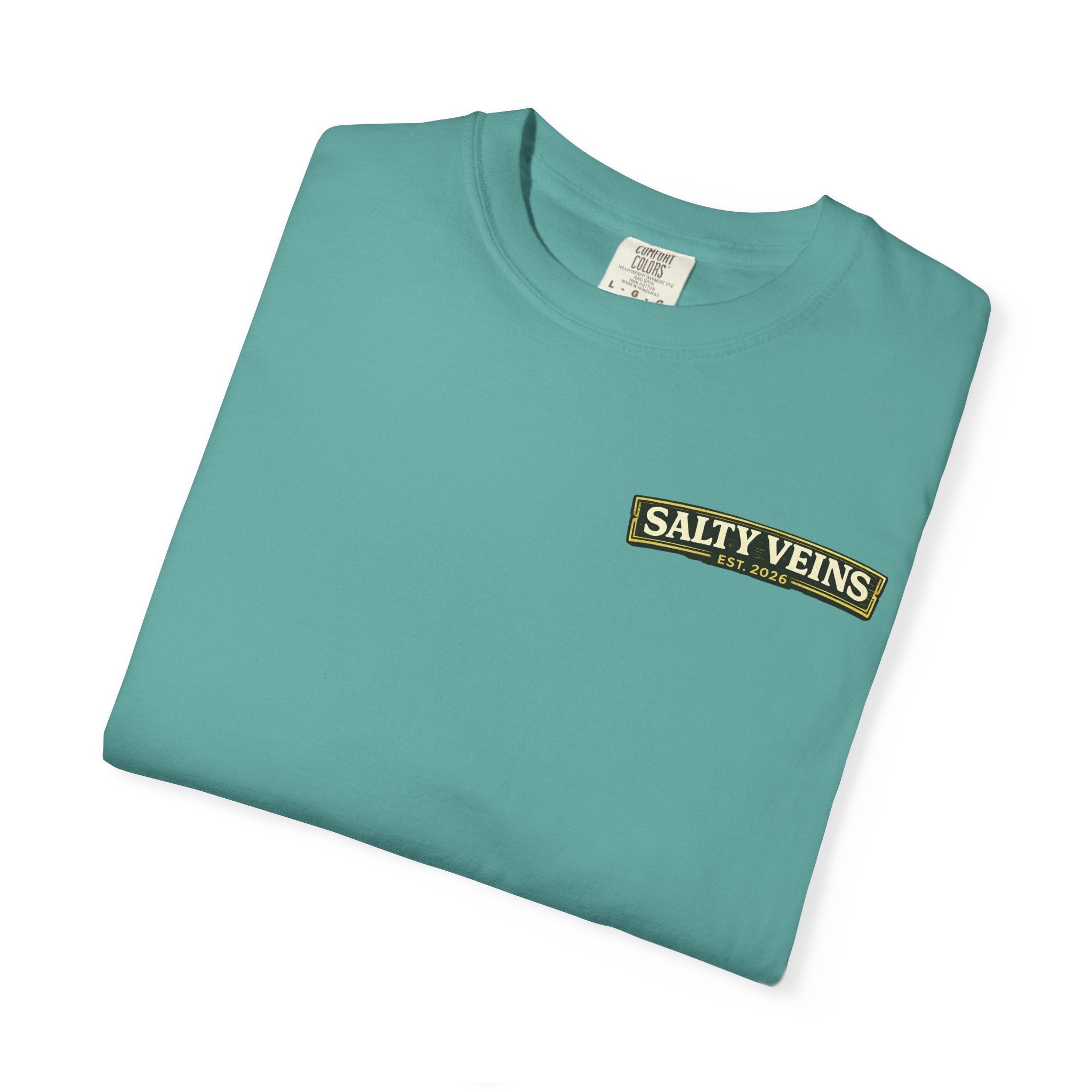 T-shirt Salty Veins Beach Shack