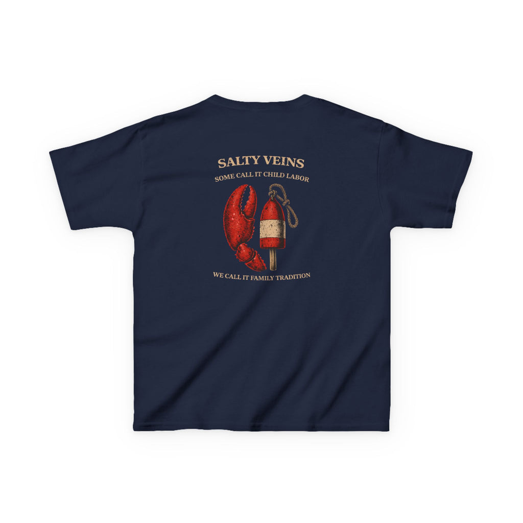 Kids Tee — Salty Veins Family Traditions Kids Tee