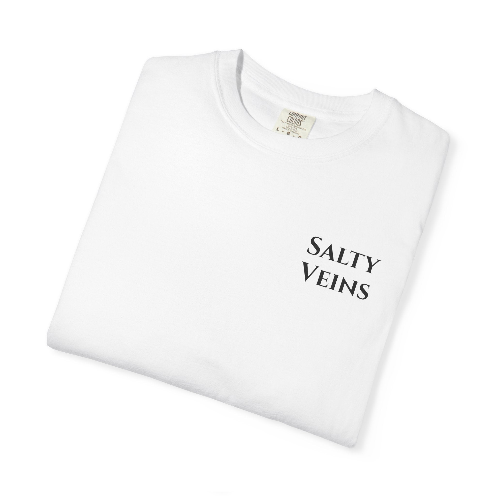 T-shirt "Guided by the Sea" Rose des Vents Salty Veins