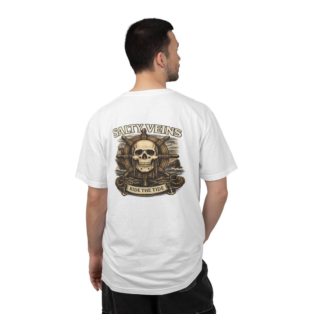 T-shirt Crâne & Casque Salty Veins