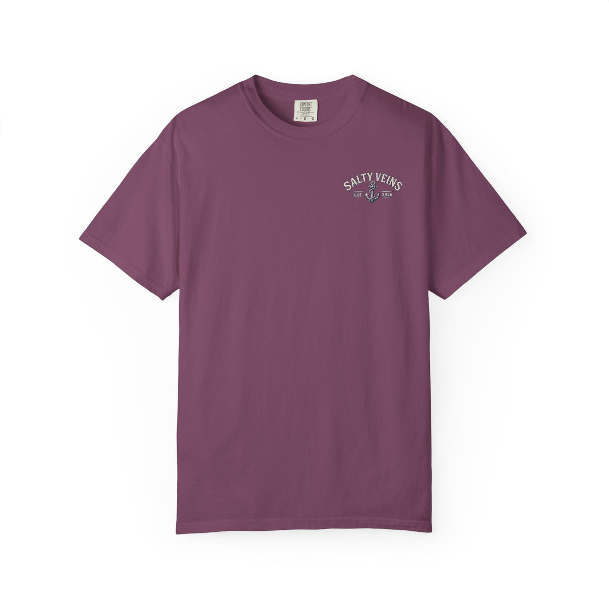 Salty Veins Support Local Fisherman Tee