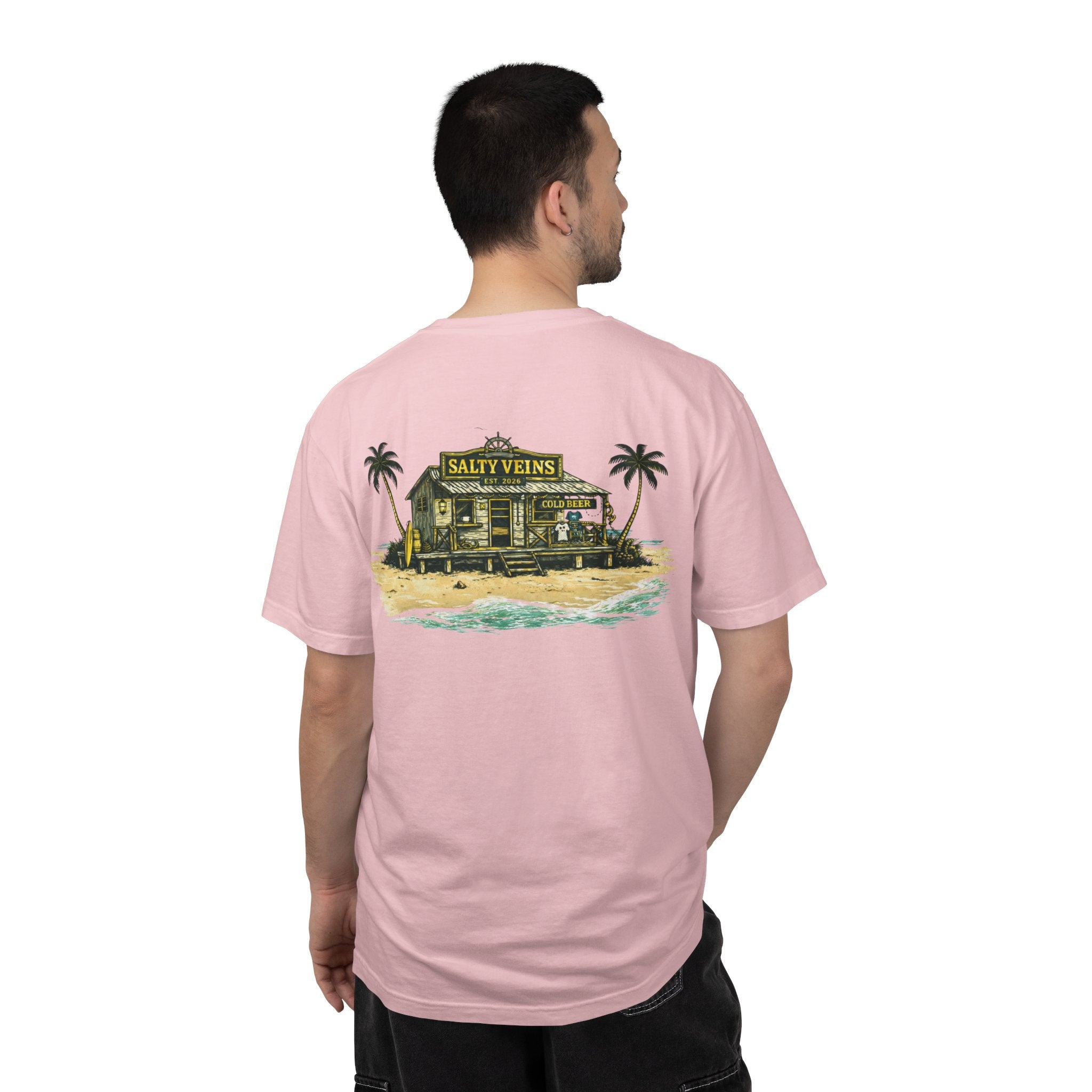 T-shirt Salty Veins Beach Shack