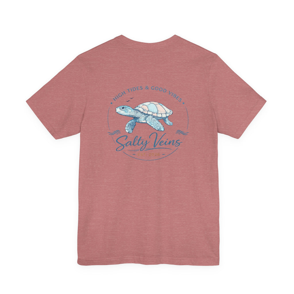 Salty Veins High Tides & Good Vibes Tee