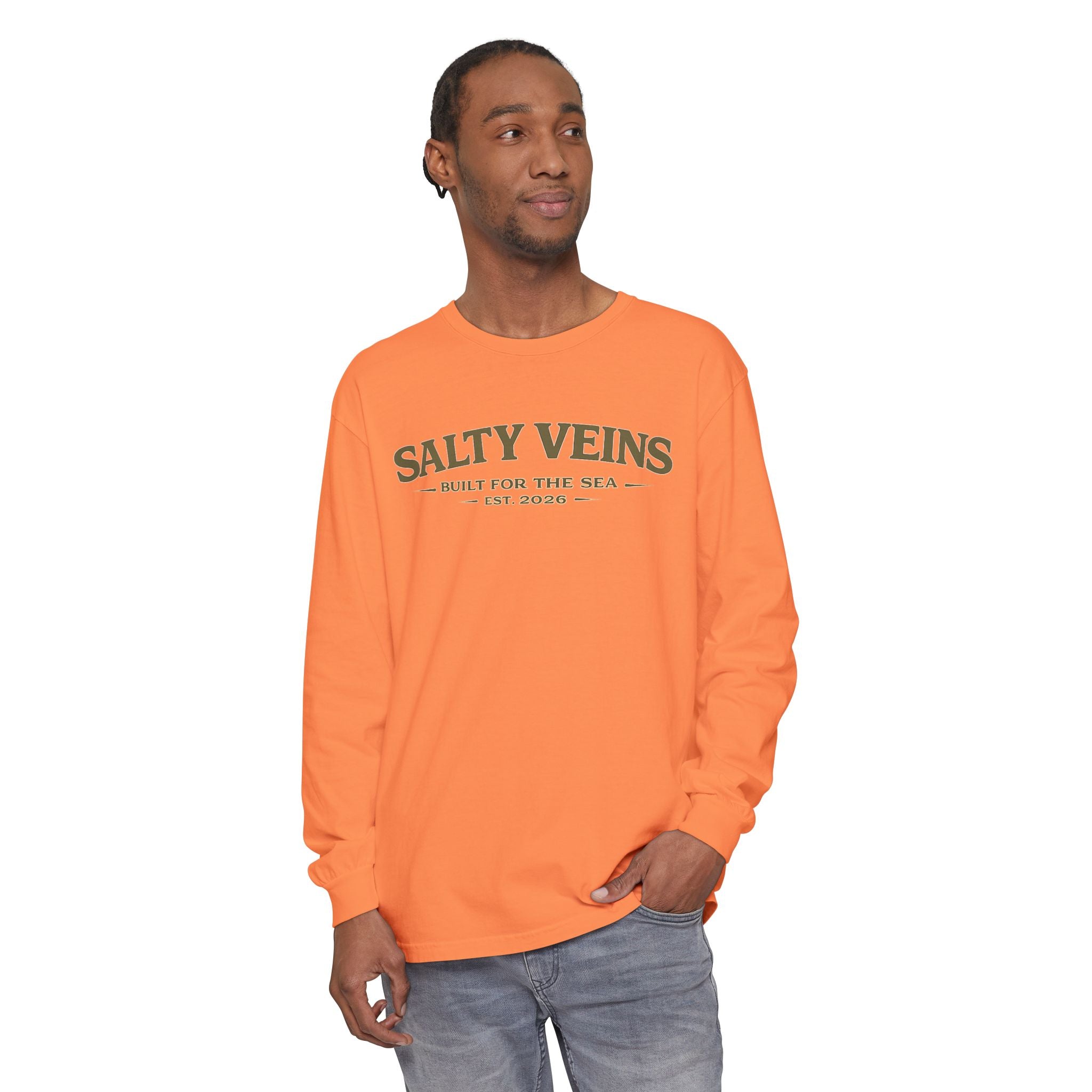 Salty Veins Logo Long Sleeve
