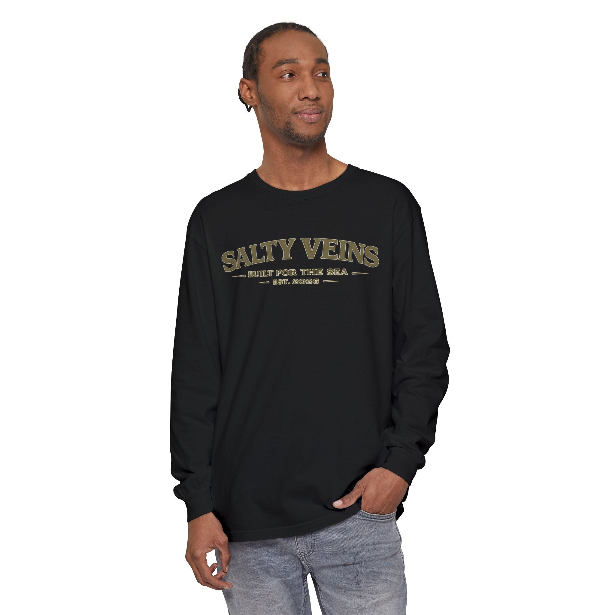 Salty Veins Logo Long Sleeve