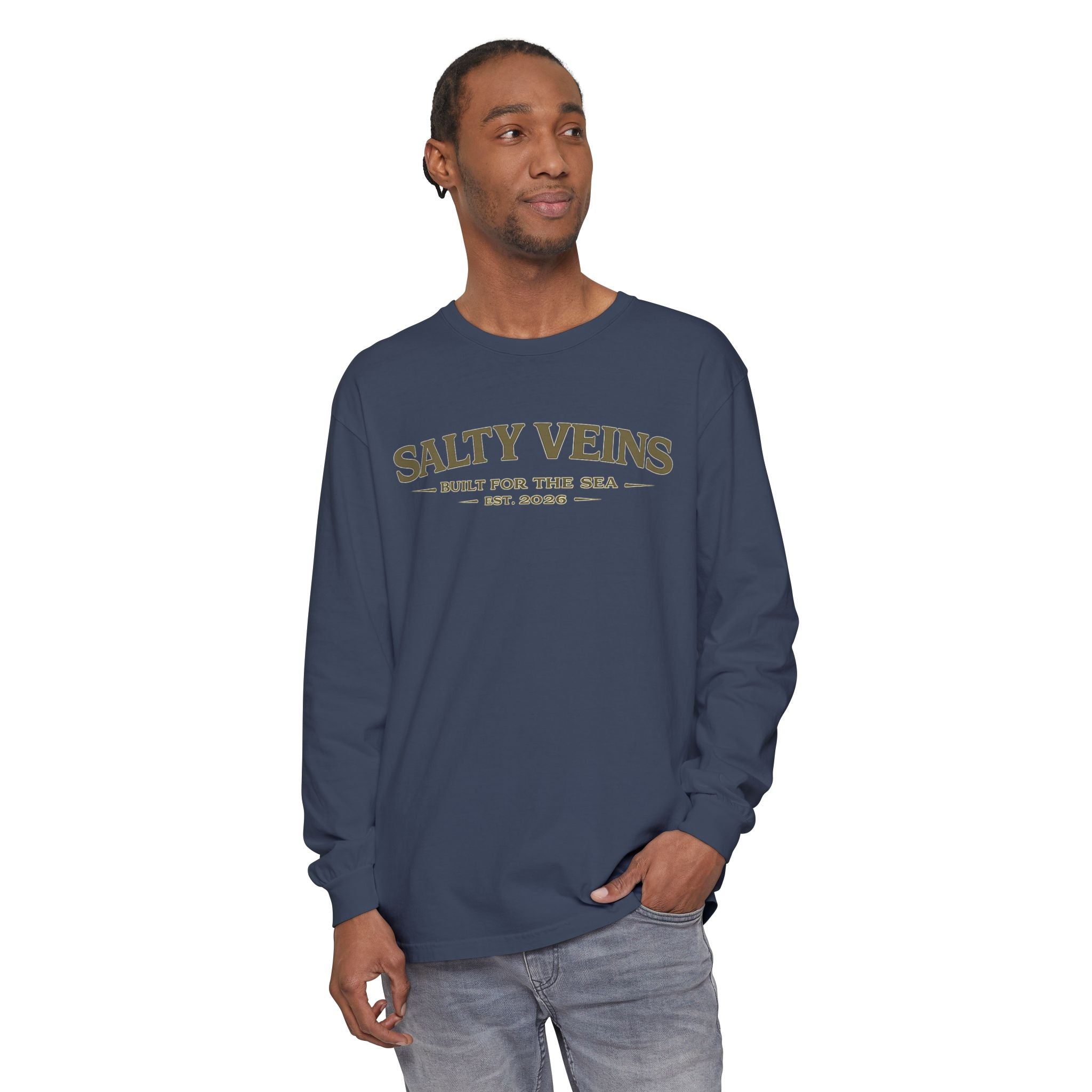 Salty Veins Logo Long Sleeve