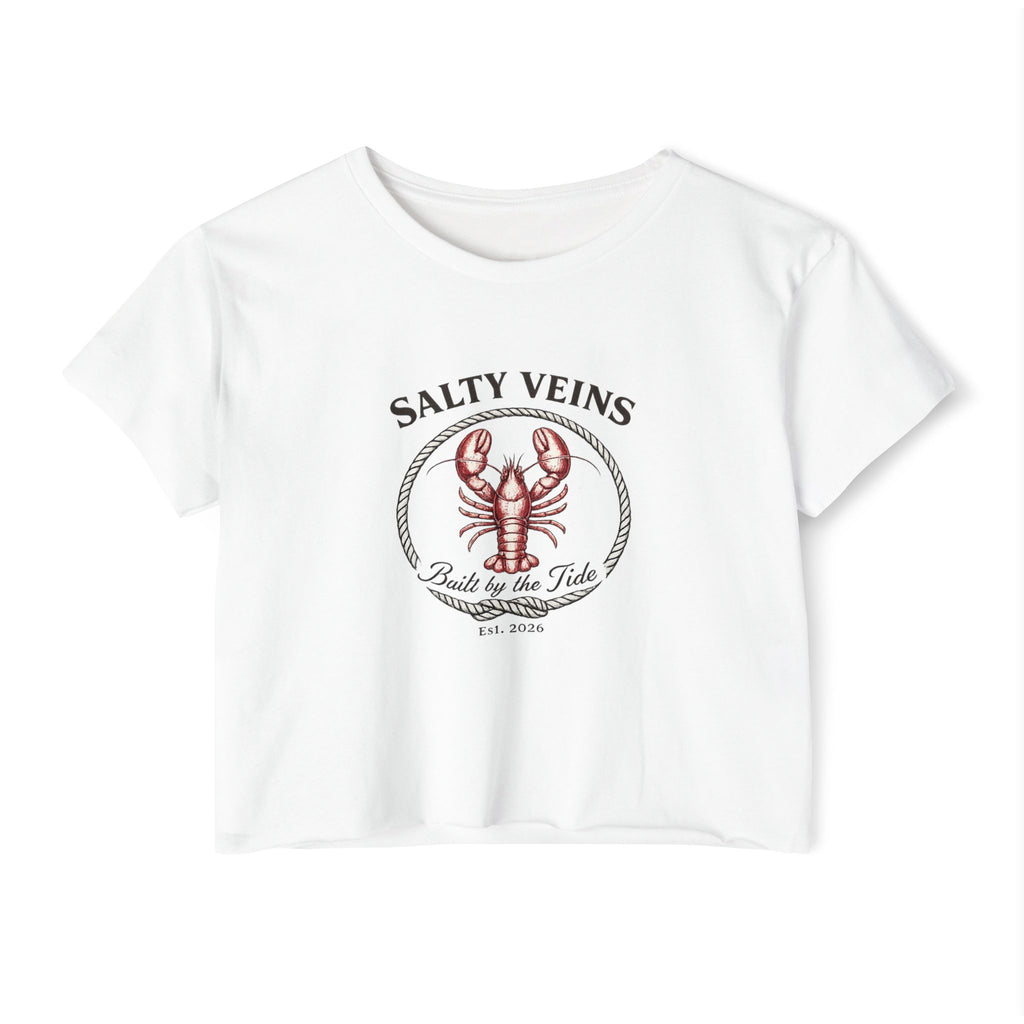 Haut court pour femme Salty Veins — Homard