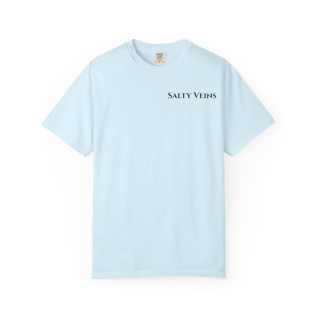 Salty Veins Beach Scene Tee