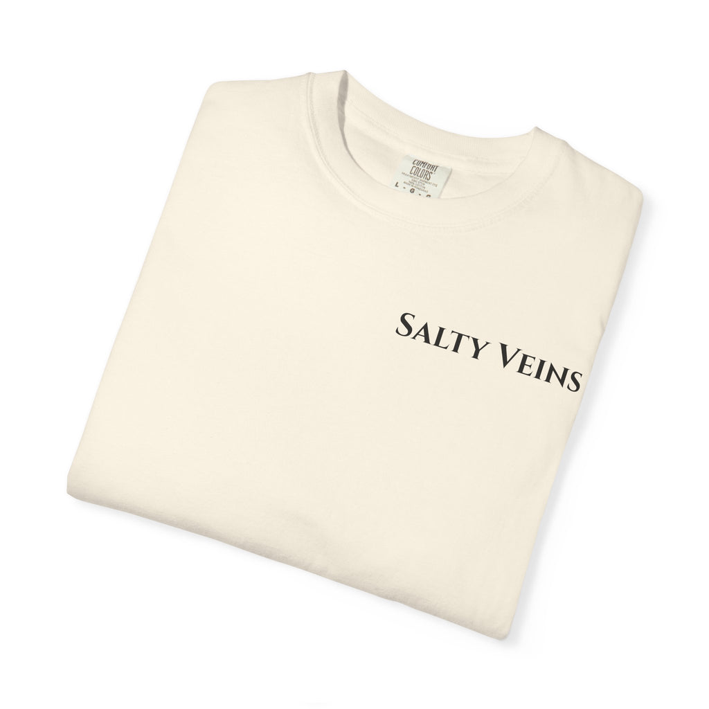 Salty Veins Beach Scene Tee