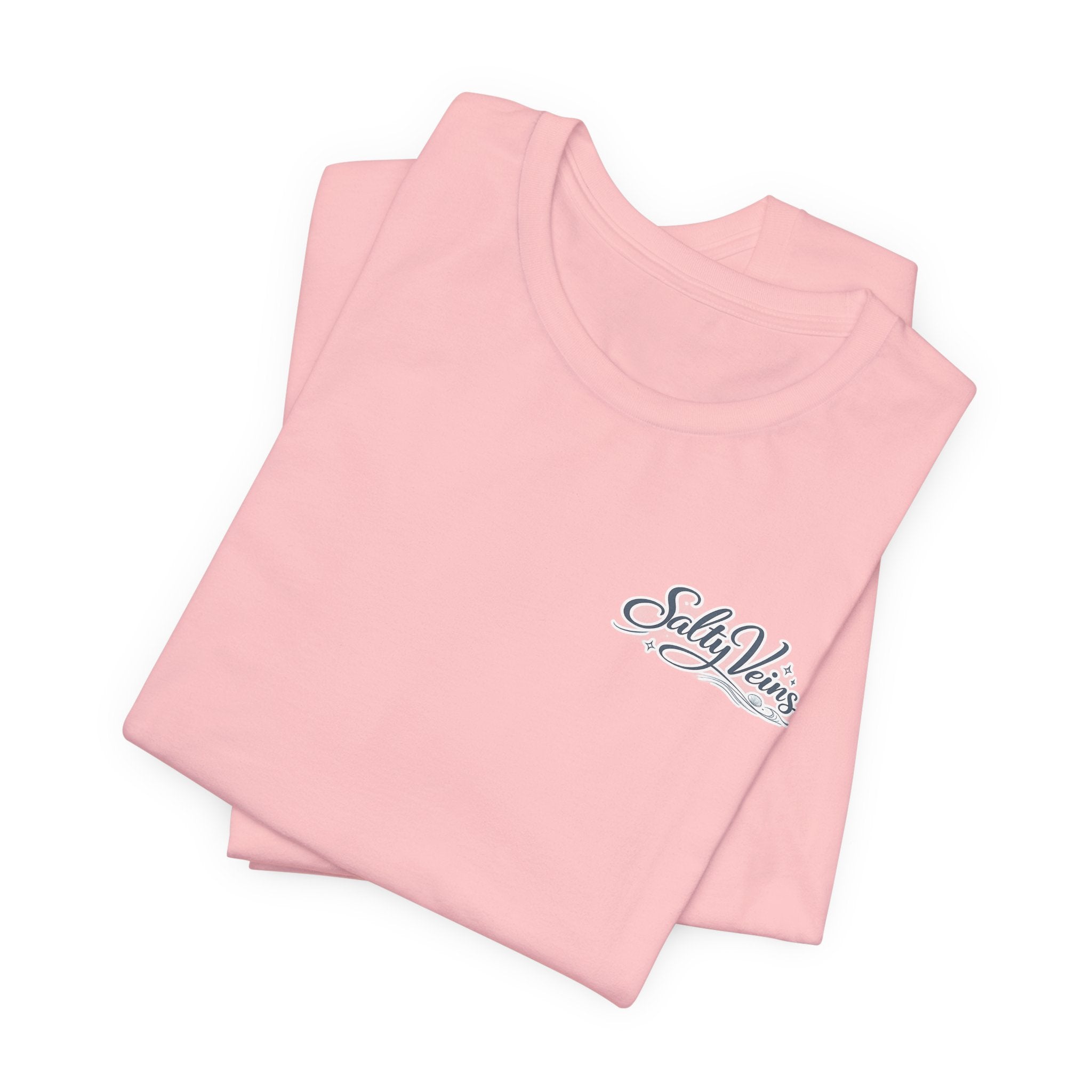 Salty Veins Beach Tee — Surf Graphic Short Sleeve Tee