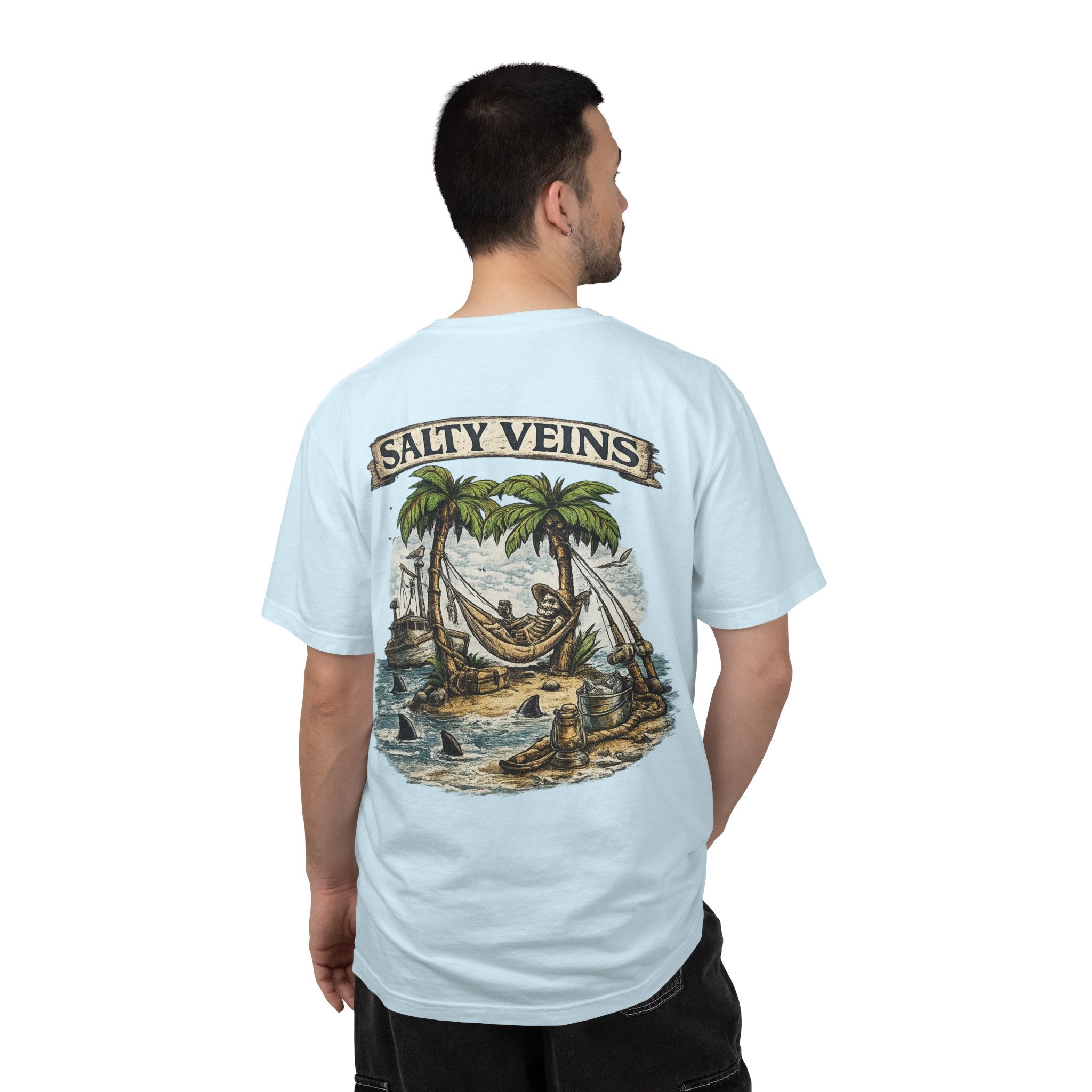 T-shirt Scène de plage Salty Veins