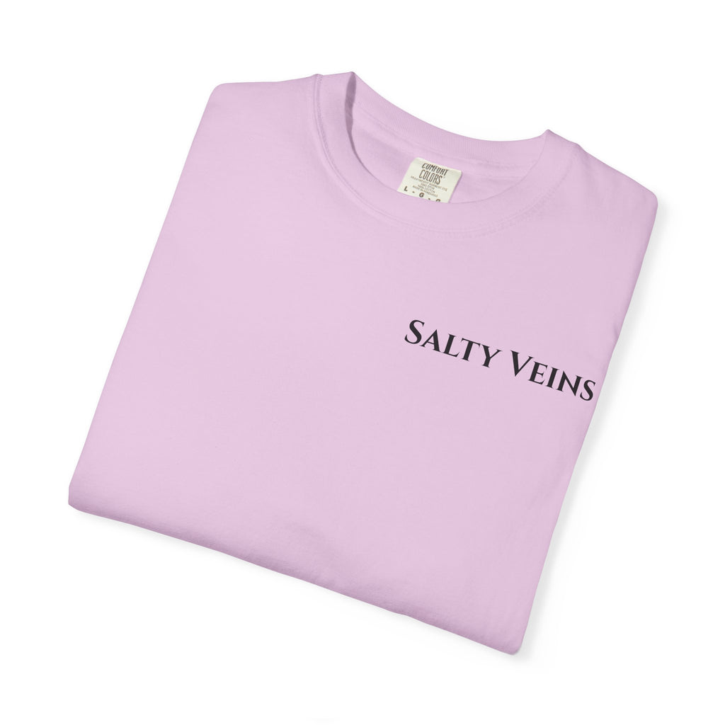Salty Veins Beach Scene Tee