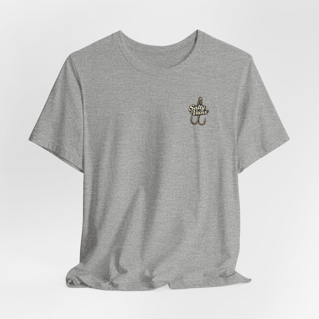 Salty Veins Hooked on the Salt Beach House Tee