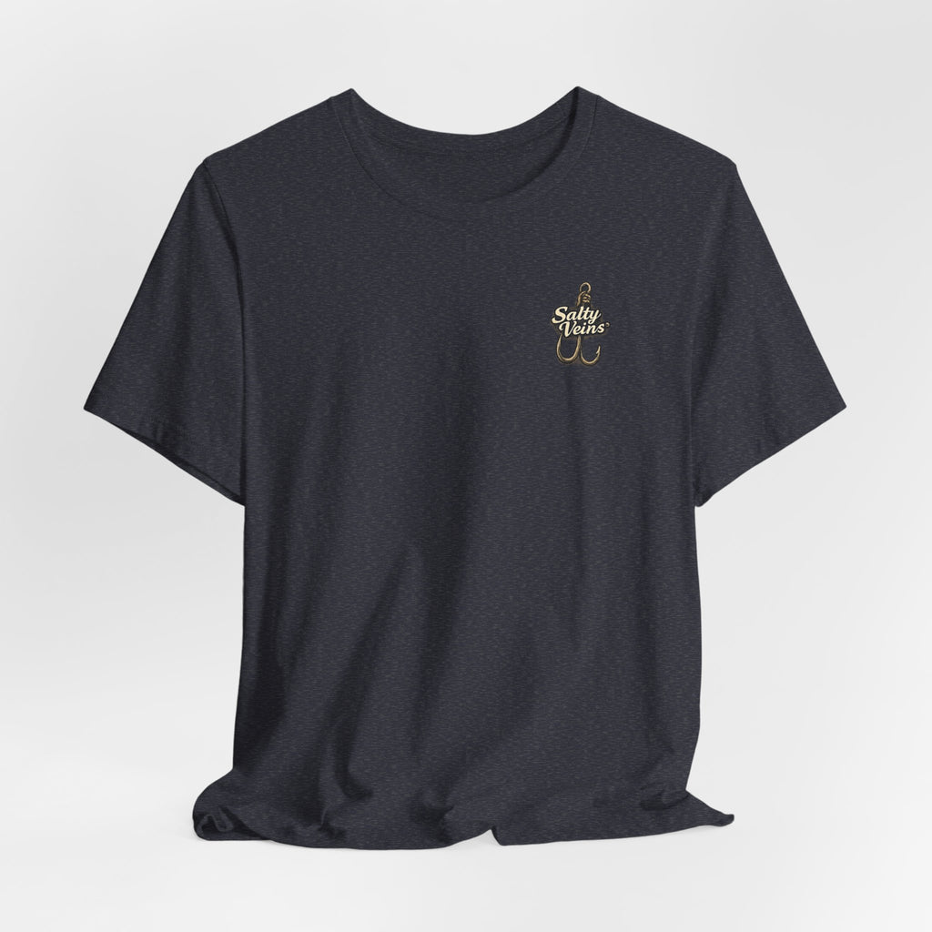 Salty Veins Hooked on the Salt Beach House Tee