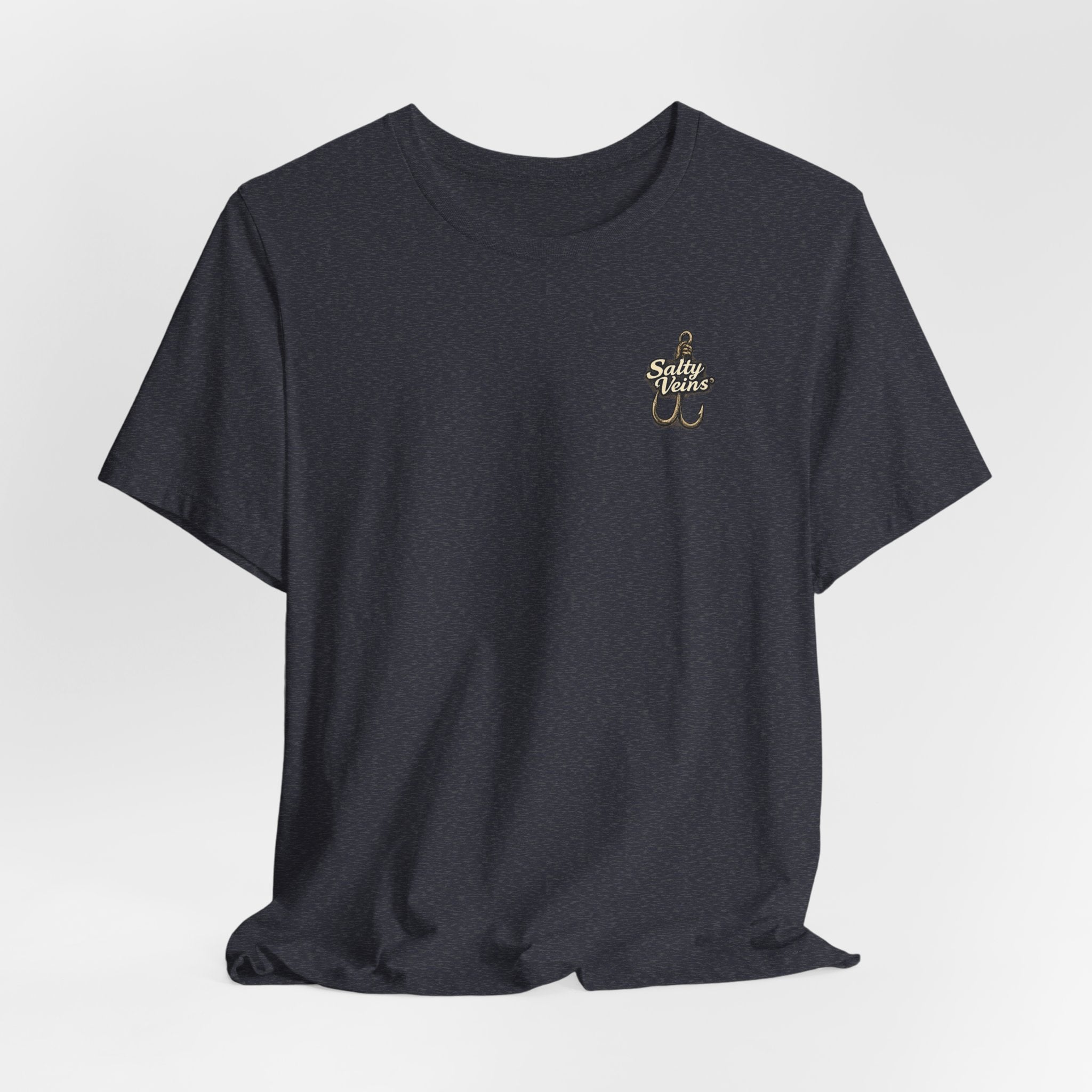 Salty Veins Hooked on the Salt Beach House Tee