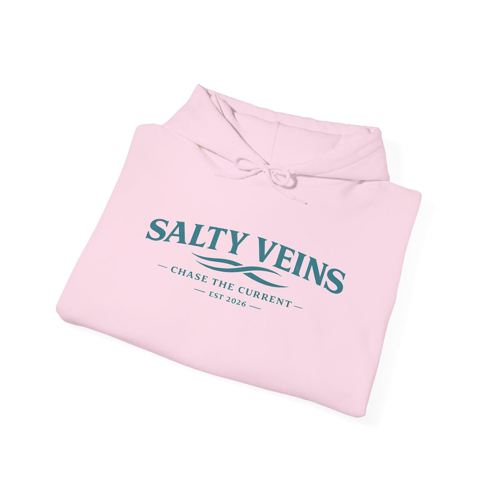 Salty Veins Hoodie — Chase the Current Sweatshirt