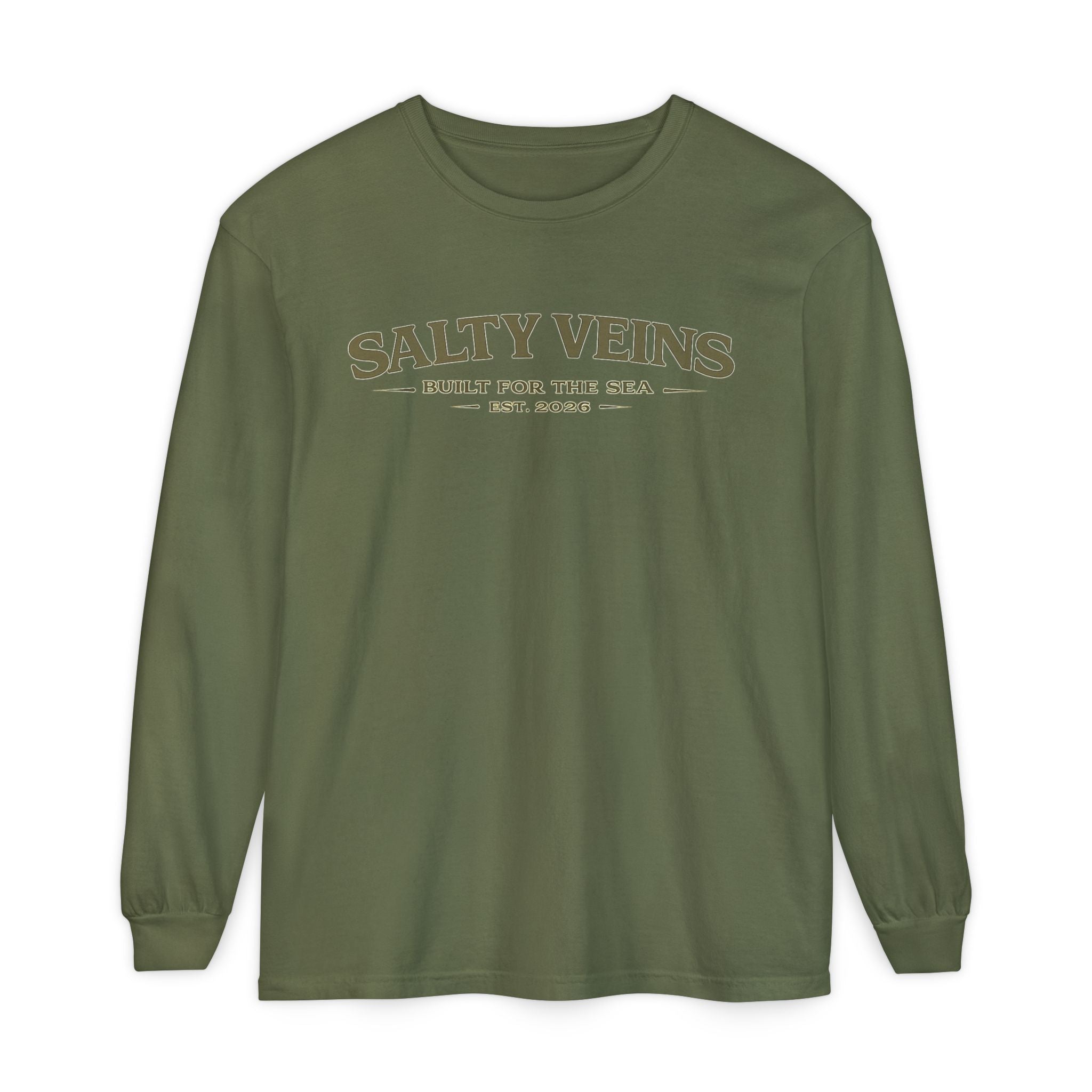 Salty Veins Logo Long Sleeve
