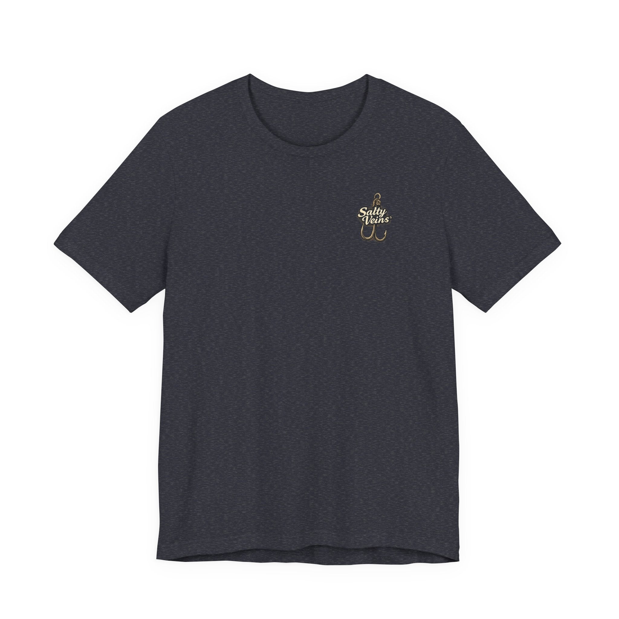 Salty Veins Hooked on the Salt Beach House Tee