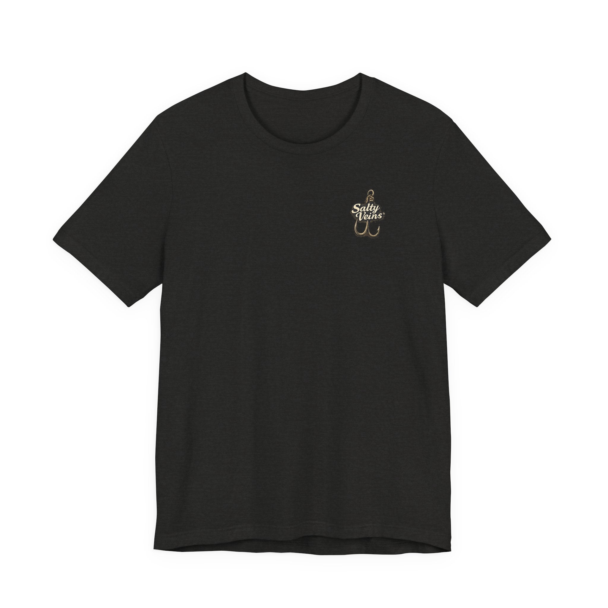 Salty Veins Hooked on the Salt Beach House Tee
