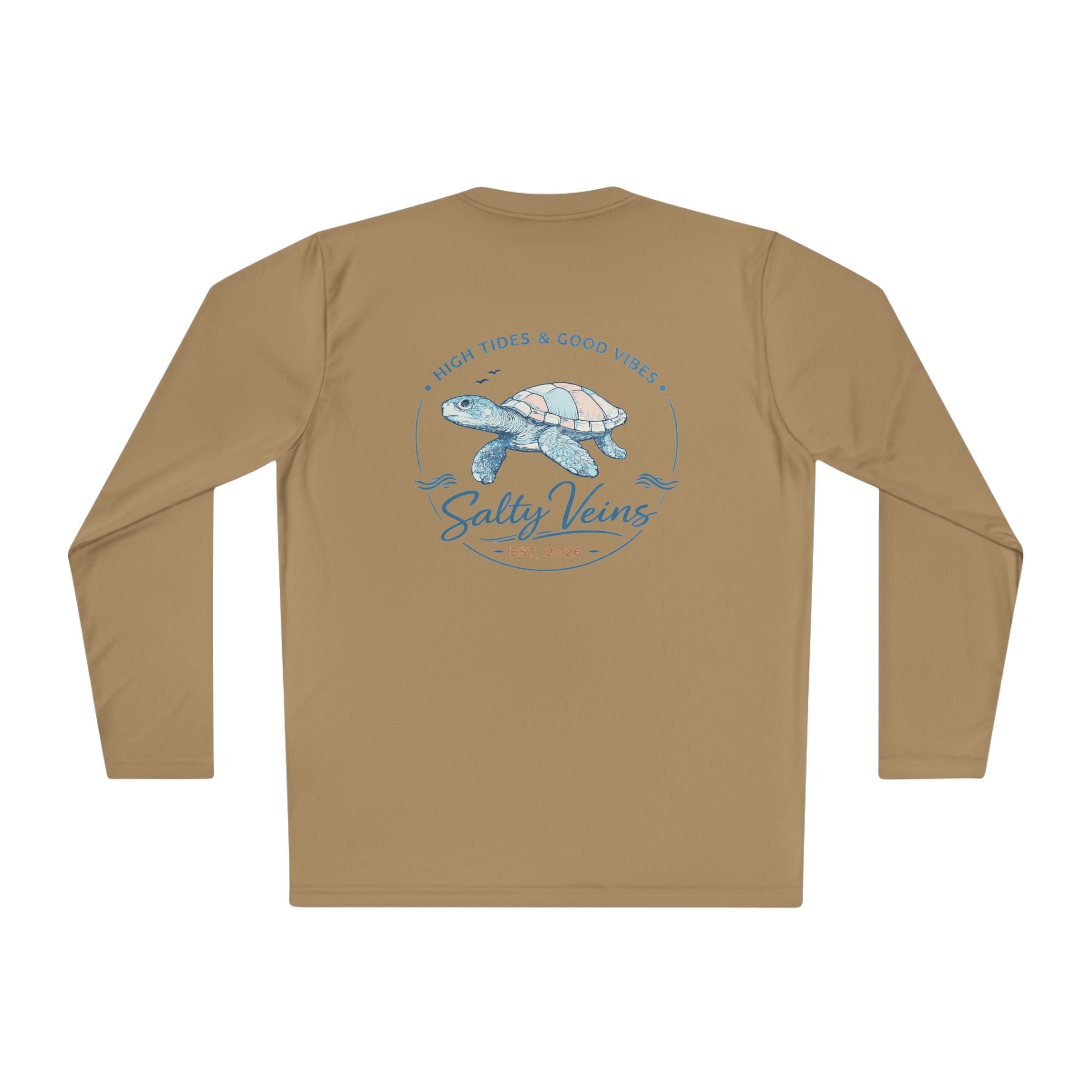 Salty Veins Sea Turtle Long Sleeve